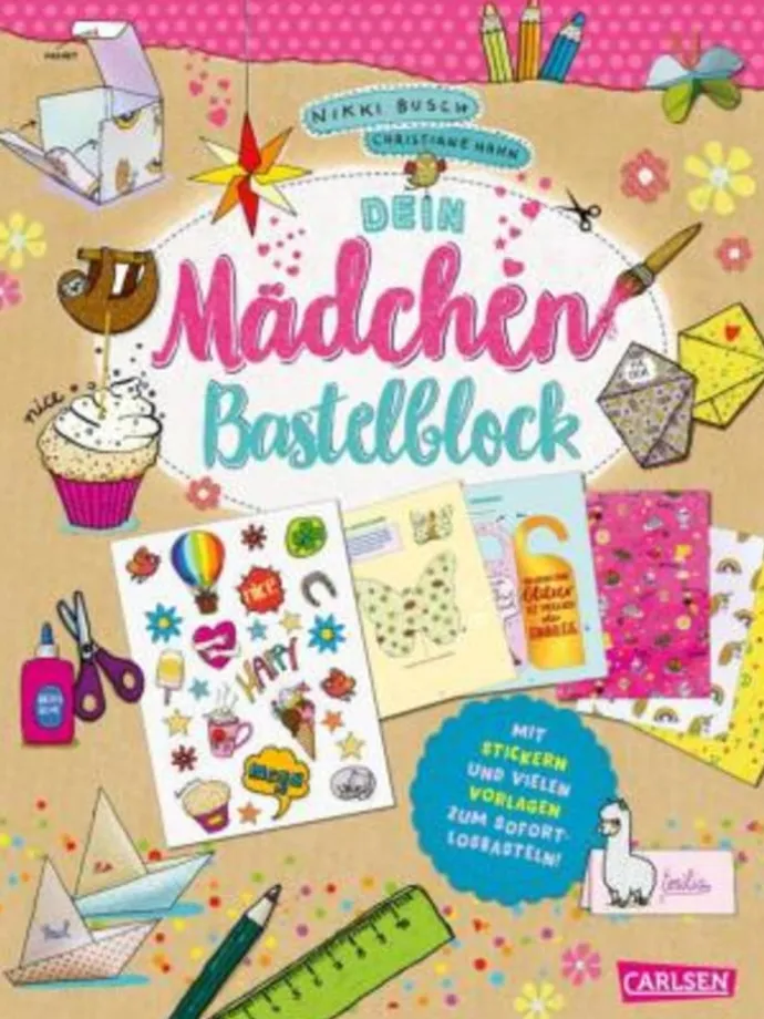 Buch - Dein Mädchen-Bastelblock