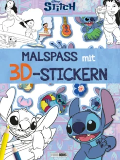 Buch - Disney Stitch: Malspaß mit 3D-Stickern