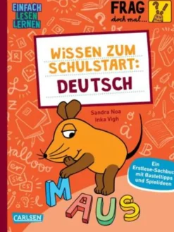 Buch - Frag doch mal ... die Maus: Wissen zum Schulstart: Deutsch