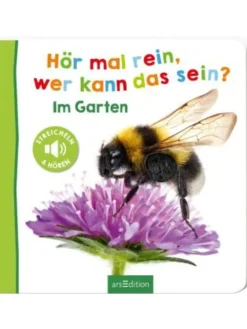 Buch - Hör mal rein, wer kann das sein? - Im Garten