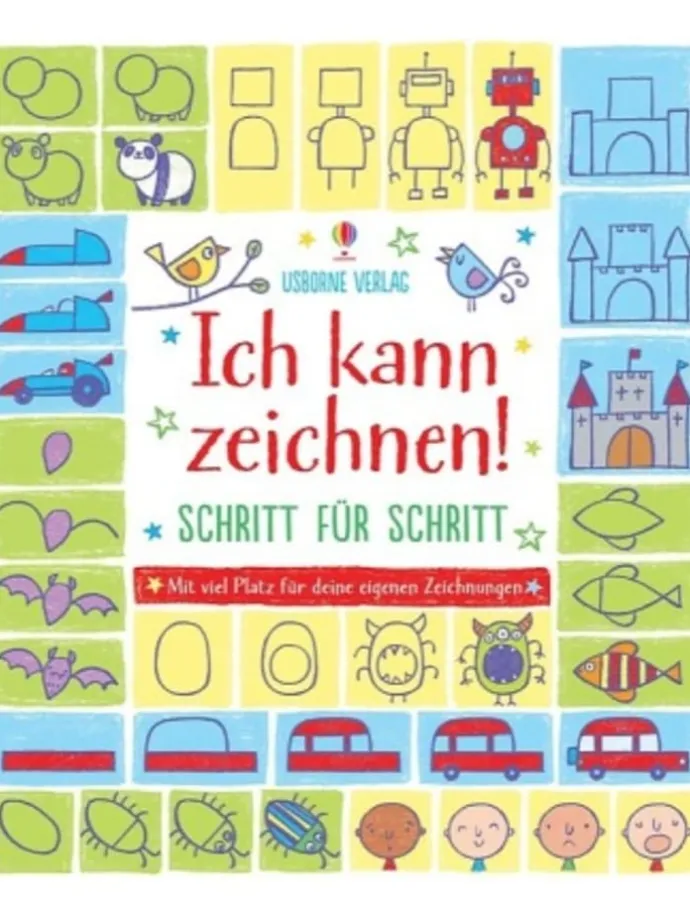 Buch - Ich kann zeichnen! - Schritt für Schritt