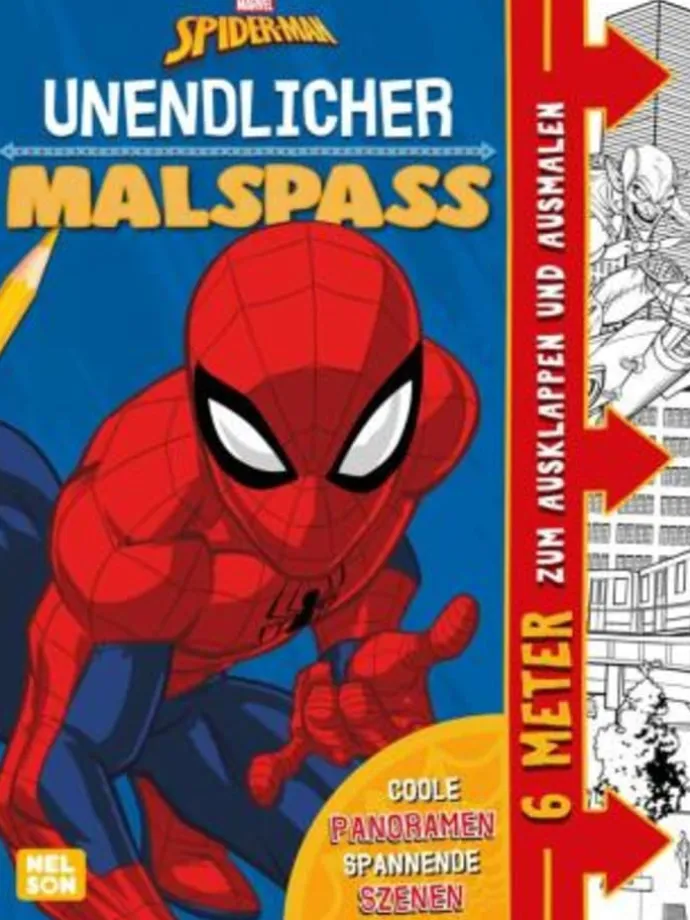 Buch - MARVEL Spider-Man Unendlicher Malspaß