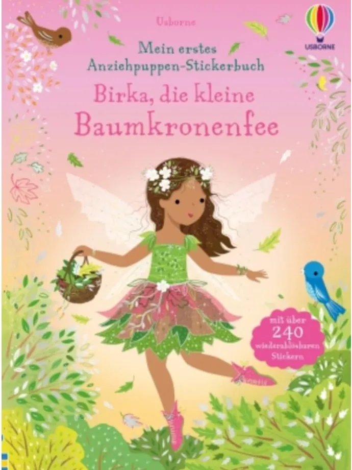 Buch - Mein erstes Anziehpuppen-Stickerbuch: Birka, die kleine Baumkronenfee