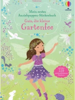 Buch - Mein erstes Anziehpuppen-Stickerbuch: Gaia, die kleine Gartenfee
