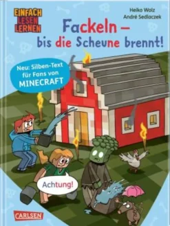 Buch - Minecraft Silben-Geschichten: Fackeln - bis die Scheune brennt!
