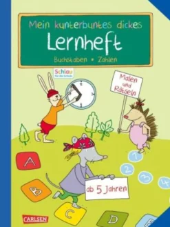 Buch - Schlau für die Schule: Mein kunterbuntes dickes Lernheft: Buchstabe