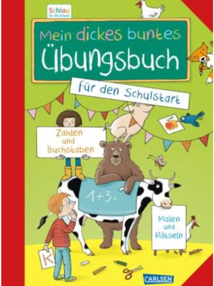 Buch - Schlau für die Schule: Mein dickes buntes Übungsbuch für