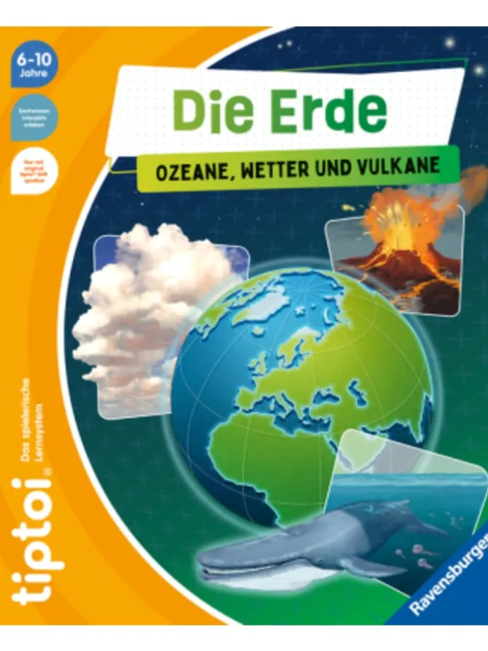 Buch - tiptoi® - Die Erde: Ozeane, Wetter und Vulkane