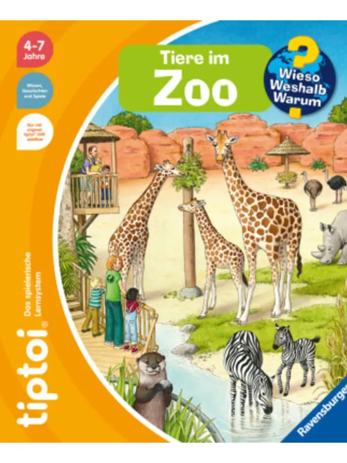 Buch - tiptoi® Wieso? Weshalb? Warum? - Tiere im Zoo