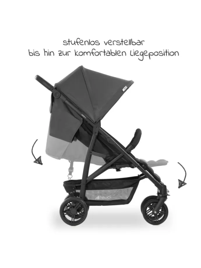 Buggy & Sportwagen Rapid 4 (bis 25 kg) - in schwarz,grau
