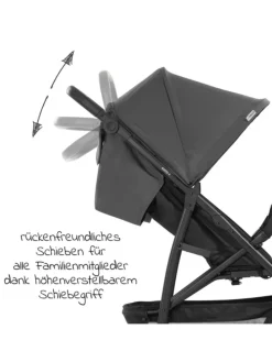 Buggy & Sportwagen Rapid 4 (bis 25 kg) - in schwarz,grau