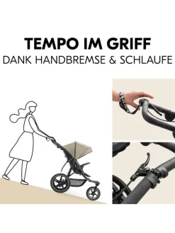 Buggy & Sportwagen Runner 3 (mit großen Luftreifen) in gruen,schwarz