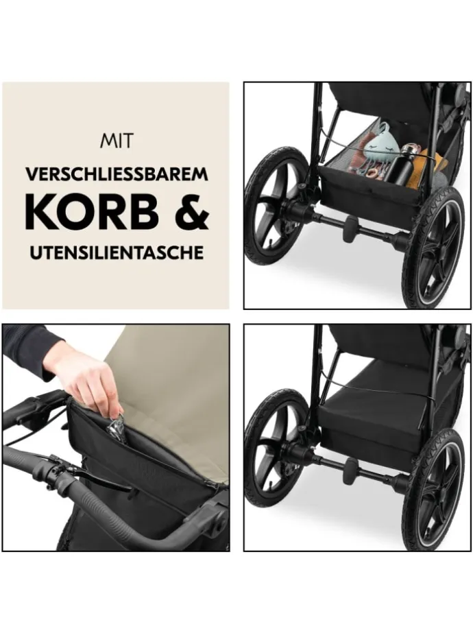 Buggy & Sportwagen Runner 3 (mit großen Luftreifen) in gruen,schwarz