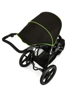 Buggy & Sportwagen Runner mit Luftreifen in schwarz,gruen