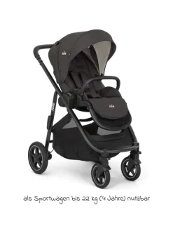Buggy & Sportwagen Versatrax mit neuem Reifen-Design in schwarz