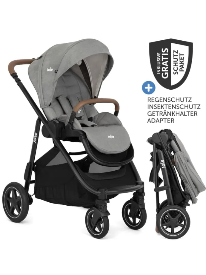 Buggy & Sportwagen Versatrax mit neuem Reifen-Design in grau