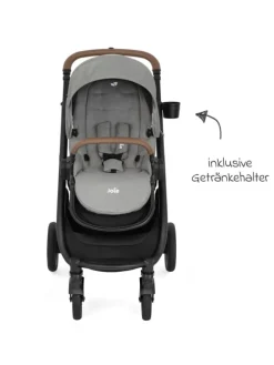 Buggy & Sportwagen Versatrax mit neuem Reifen-Design in grau