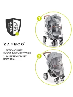 Buggy & Sportwagen Vision X inkl. XXL Zubehörpaket in rosa
