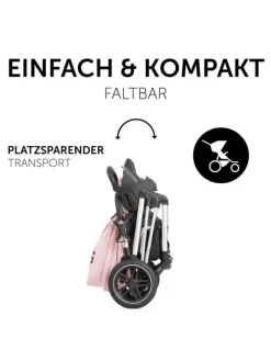 Buggy & Sportwagen Vision X inkl. XXL Zubehörpaket in rosa