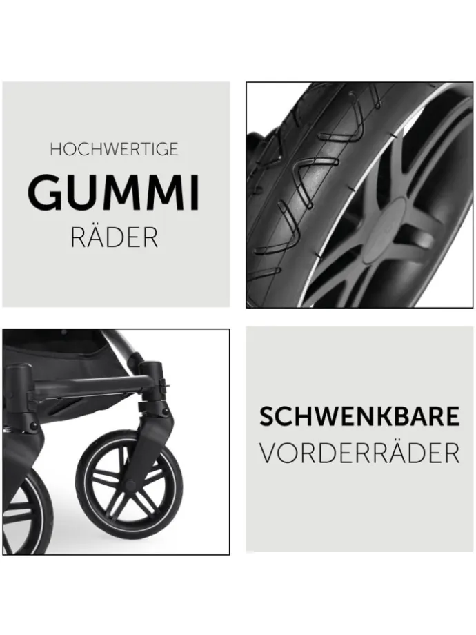 Buggy & Sportwagen Vision X inkl. XXL Zubehörpaket in rosa