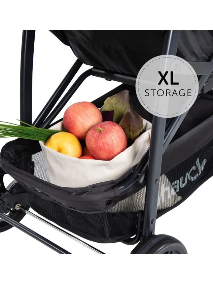 Buggy Rapid 4 inkl. XXL Zubehörpaket & B in schwarz