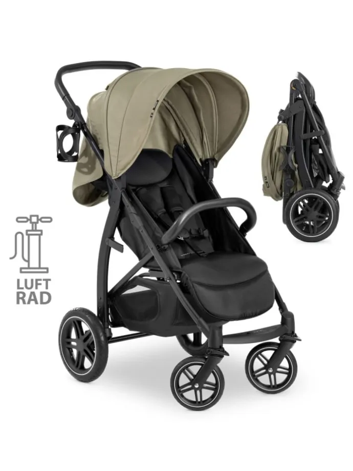 Buggy Rapid 4D AIR (bis 25 kg) - mit Luftreifen, in schwarz,beige