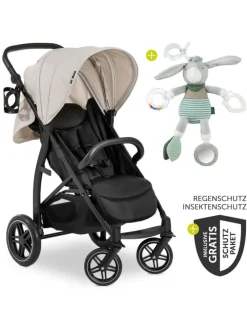 Buggy Rapid 4D (bis 25 kg) - XL Verdeck & in schwarz,beige