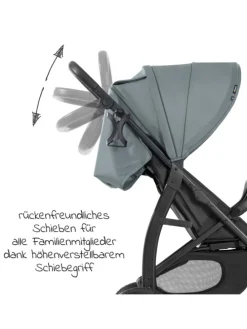 Buggy Rapid 4D (bis 25 kg) - XL Verdeck & in schwarz,blau