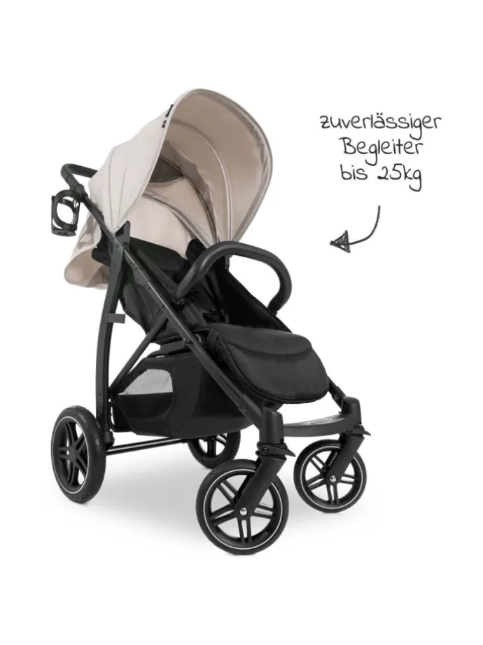 Buggy Rapid 4D (bis 25 kg) - XL Verdeck & in schwarz,gruen