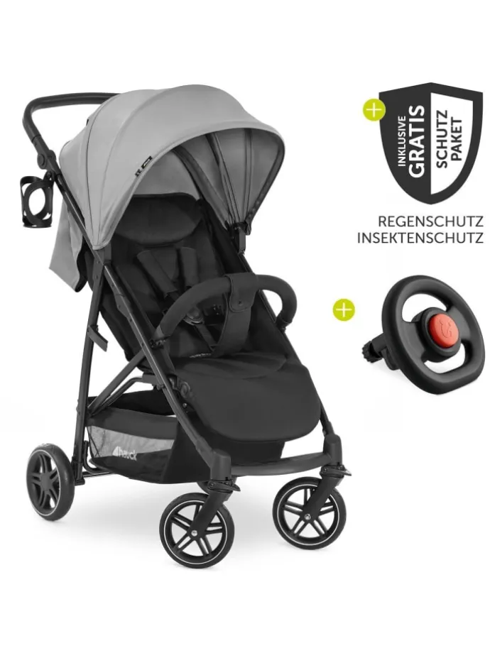 Buggy Rapid 4R Plus inkl. XXL Zubehörpaket in grau,schwarz