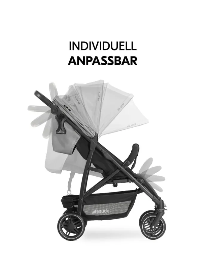 Buggy Rapid 4R Plus inkl. XXL Zubehörpaket in grau,schwarz