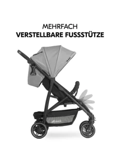 Buggy Rapid 4R Plus inkl. XXL Zubehörpaket in grau,schwarz
