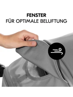 Buggy Rapid 4R Plus inkl. XXL Zubehörpaket in grau,schwarz