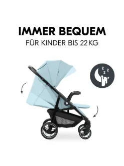 Buggy Shop N Care - Dusty Blue in blau