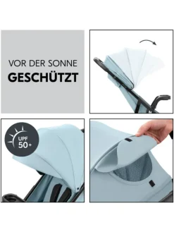 Buggy Shop N Care - Dusty Blue in blau