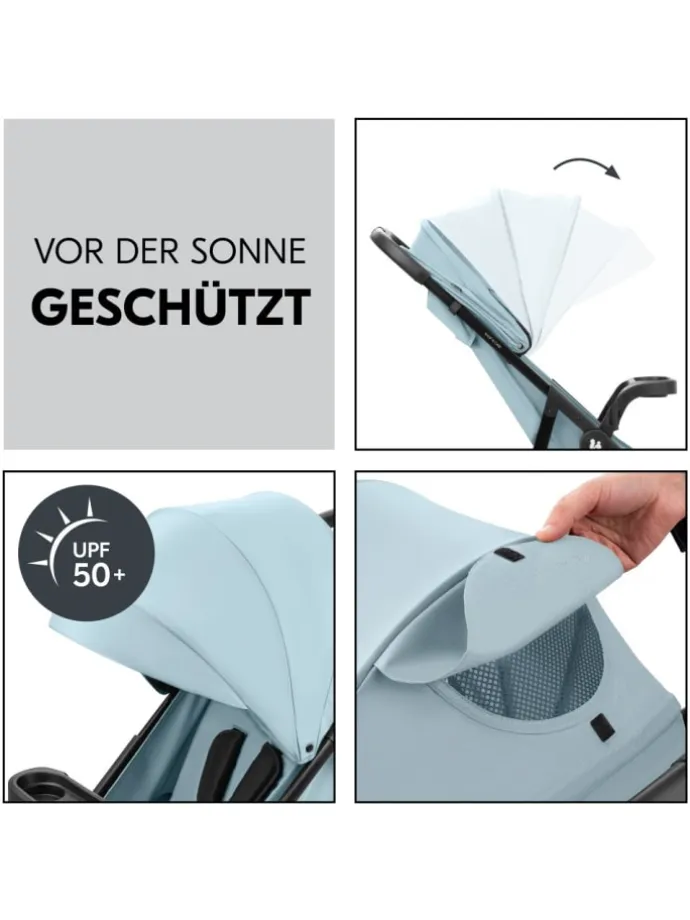 Buggy Shop N Care - Dusty Blue in blau