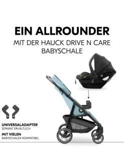 Buggy Shop N Care - Dusty Blue in blau