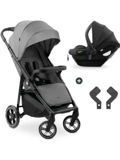 Buggy Shop N Care 2in1 Travel Set - Grey in grau