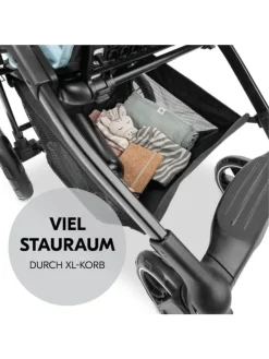 Buggy Shop N Care inkl. Reboarder Pearl Pro in blau,schwarz