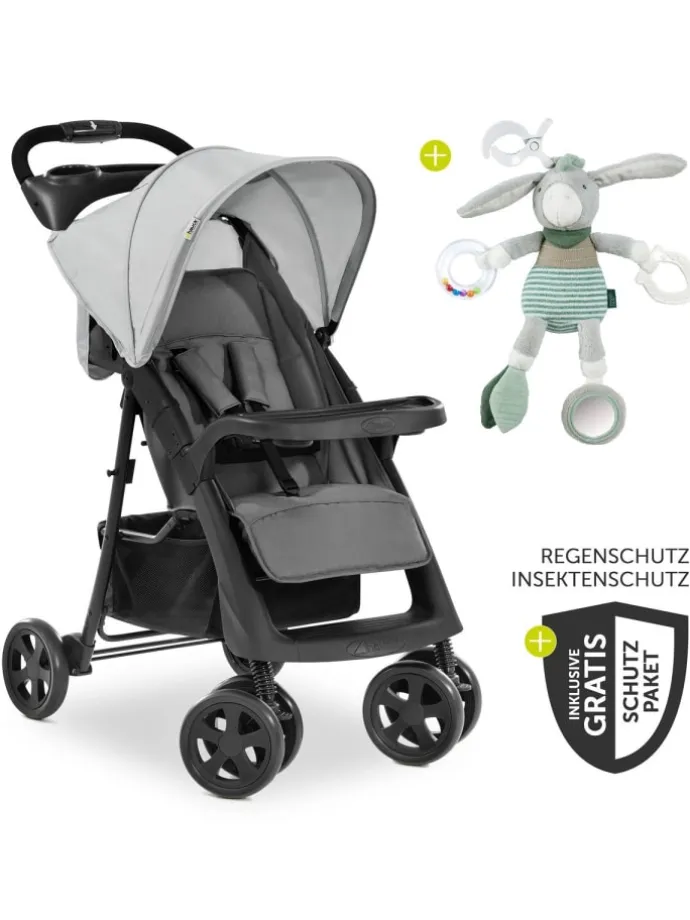 Buggy Shopper Neo II inkl. XXL Zubehörpaket in grau,schwarz