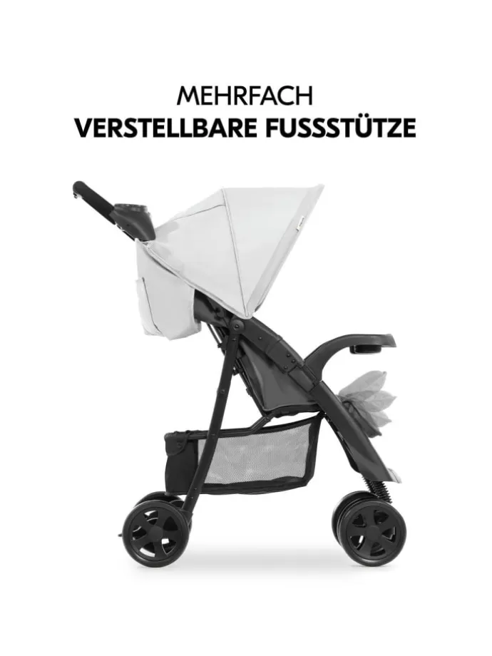 Buggy Shopper Neo II inkl. XXL Zubehörpaket in grau,schwarz