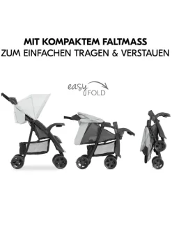 Buggy Shopper Neo II inkl. XXL Zubehörpaket in grau,schwarz