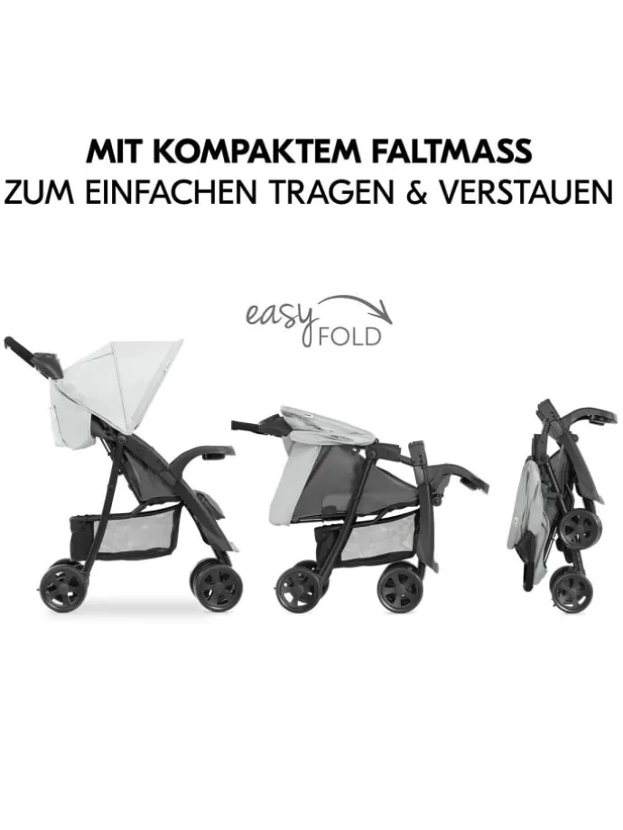Buggy Shopper Neo II inkl. XXL Zubehörpaket in grau,schwarz