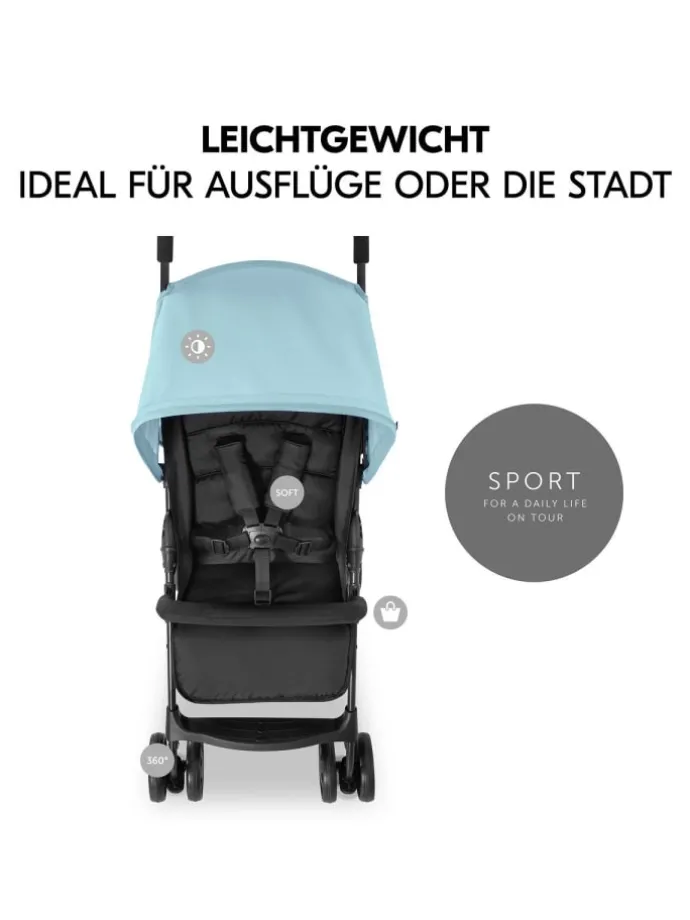 Buggy Sport inkl. Schutzpaket in blau