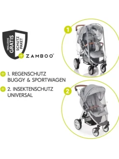 Buggy Sport inkl. Schutzpaket in rot