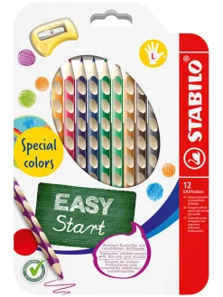 Buntstifte ''EASYcolors'' - für Linkshänder - 12 Stück