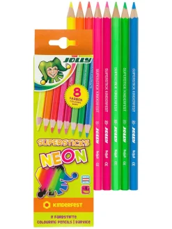 Buntstifte "Neon" - 8 Stück
