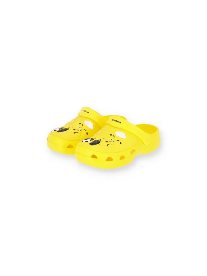 BVB Clogs Kinder in gelb