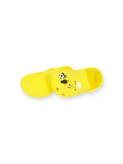 BVB Clogs Kinder in gelb