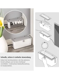 CableGuard Kabelbox in Weiß ab 0 Monate